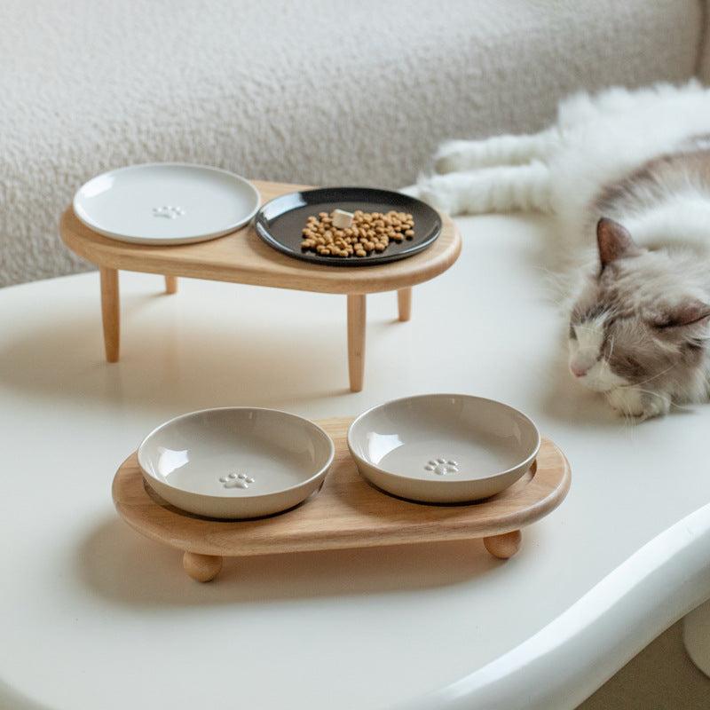 Ceramic Silicone Mat Non-Slip Dog Bowls
